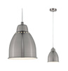 Neordic Hilla  lampa wisząca max. 1x40W E27 żelazo szczotkowane 230V metal (PL79765) - PAULMANN