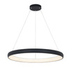 PENDANT LIGHT 60W 3000K ALUMINUM & ACRYLIC 3600LM DIMMABLE SANDY BLACK (2060 Zambelis) - Zambelis