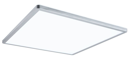 Plafoniera ATRIA SHINE LED Backlight DIM 22W 2200lm 420x420mm 4000K 230V chrom matowy / tworzywo sztuczne (PL71009) - PAULMANN