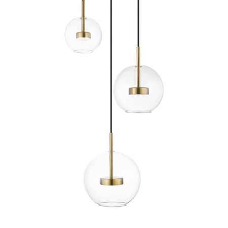 Lampa wisząca ENCELADUS złota (P0428-03L-L4AC) - Zuma Line