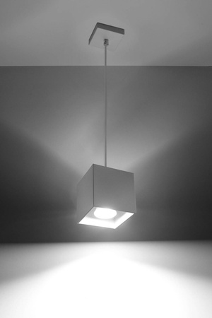 Lampa wisząca QUAD 1 biały (SL.0062) - Sollux