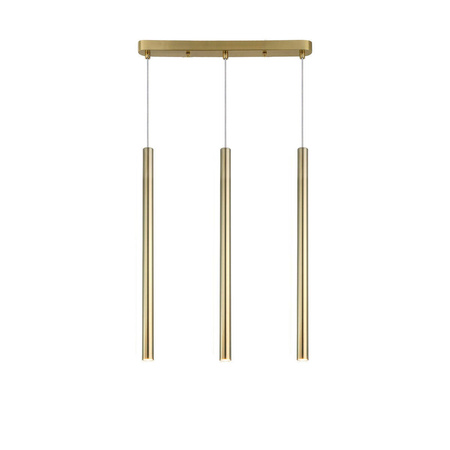 Lampa wisząca LUNGO 3 linia złota (LP-894/3L GD) - Light Prestige