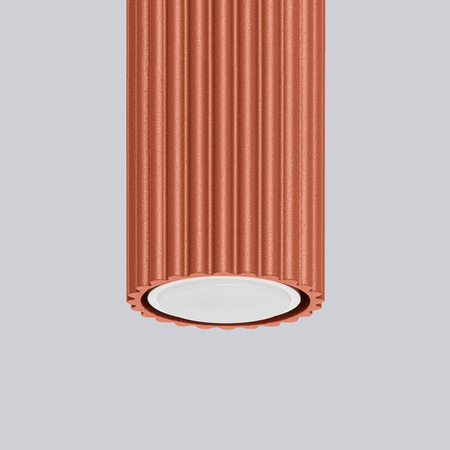Plafon KARBON 60 ochra czerwona (SL.1629) - Sollux Lighting
