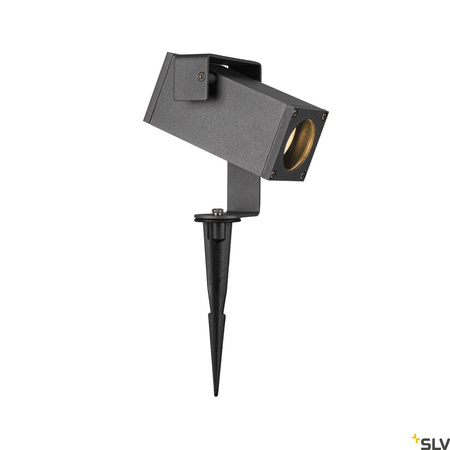 THEO BRACKET SP QPAR51, zewnętrzna naziemna lampa kolczasta, kolor antracytowy (1004652) - SLV