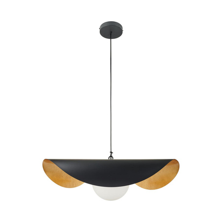 Lampa wisząca ENZO czarno złota 60 cm (ST-F22020601-D60 black) - Step into Design