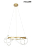 MOOSEE lampa wisząca SERPIENTE 60 złota (MSE010100236) - Moosee