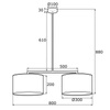 Lampa wisząca KARIN (898) - ARGON