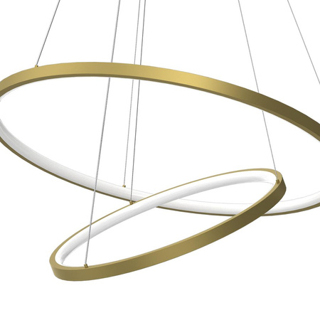 Lampa wisząca HOOP GOLD 51W LED (ML1546) - Milagro