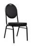 Krzesło bankietowe / konferencyjne HEBE   czarne (KH1501100312) - King Home