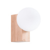 Kinkiet BULBO naturalne drewno (SL.1682) - Sollux Lighting