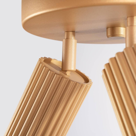 Plafon KARBON 3P złoty (SL.1563) - Sollux Lighting