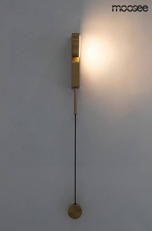 MOOSEE lampa ścienna CLARID GOLD złota (MSE010400206) - Moosee