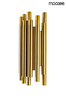 MOOSEE lampa ścienna ORGANO złota (MSE010400198) - Moosee
