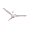 PENDANT FAN WHITE MATT, METAL-ABS BLADES WITHOUT LIGHT IP44 (23003 Zambelis) - Zambelis