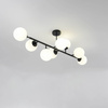 Dorado 8 lampa wisząca czarna (LP-002/8P BK) - Light Prestige