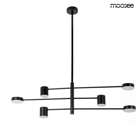 MOOSEE lampa wisząca PIAZETTA czarna (MSE1501100140) - Moosee