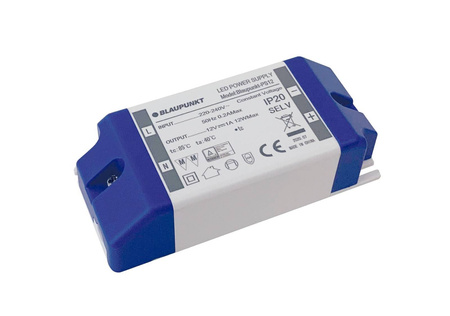 Zasilacz LED 12V 12W do taśm (BLAUPUNKT-PS12)