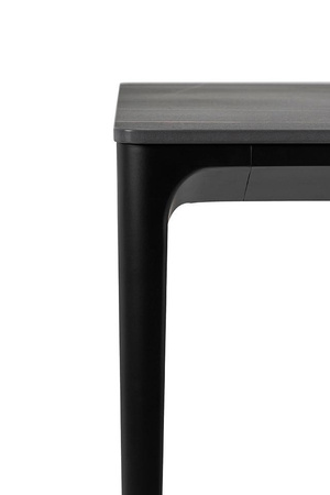 Stół SLIM 200x100 czarny - ceramiczny     marmur, aluminium (KH1501100238) - King Home