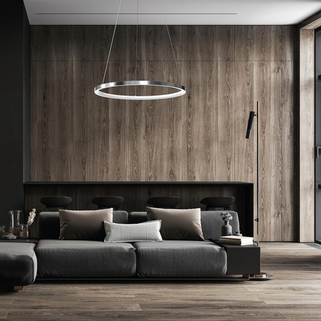 Lampa wisząca HOOP CHROME 27W LED (ML1549) - Milagro
