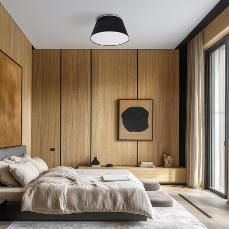 FORMO BLACK LAMPA SUFITOWA 2XE27 380 (11206) - TK Lighting