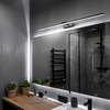 Kinkiet LED łazienkowy120cm 22W czarny 4000K UNO-BH-003 IP44 - DomenoLED