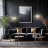 Lampa wisząca VASO 1 AMBER 4W (ML1399) - Milagro
