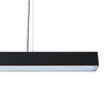 Lampa wisząca Luci M LED CCT Tuya czarna  (LP-1401/1P M BK Smart) - Light Prestige