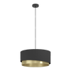 Lampa wisząca MANDERLINE czarna (39926) - EGLO