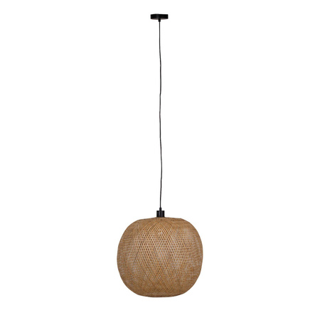 Lampa wisząca Boho kula bambusowa 46x46x143cm (55858-017) - DIJK