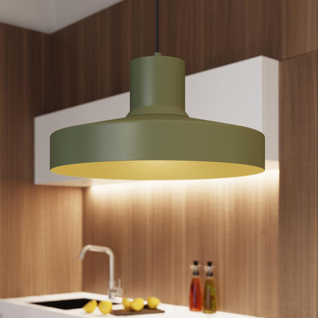 Lampa wisząca BILO zielona oliwka (SL.1705) - Sollux Lighting