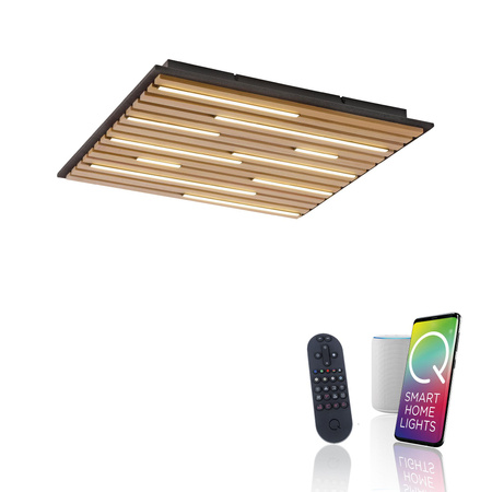 Q-AKUSTIK KINKIET/LAMPA SUFITOWA DREWNO (6423-79) - Paul Neuhaus