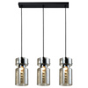 Potrójna lampa wisząca Nivio dymna 3xE27 (LP-2811/3L AM) - Light Prestige
