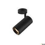 NUMINOS® SPOT DALI L, wewnętrzna oprawa sufitowa natynkowa LED, czarna/czarna 2700 K 36° (1004579) - SLV