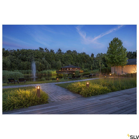 RUSTY SQUARE 70, lampa podłogowa outdoor, LED, 3000K, kwadratowa, żelazo zardzewiałe, D/S/W 12/12/71 (233437) - SLV