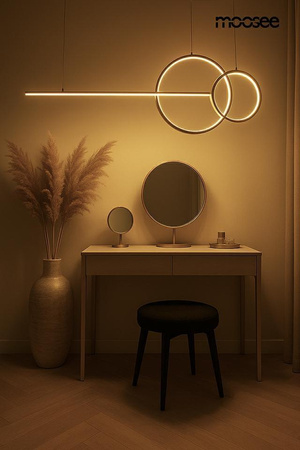 MOOSEE lampa wisząca RAGE złota (MSE1501100555) - Moosee