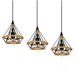 Lampa wisząca BOHO SIENA 3xE27 Kobi Design (002165KOB) - KOBI LIGHT