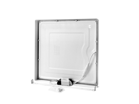 Panel LED NATYNKOWY PLAFON SUFITOWY KWADRAT LAMPA 24W biała zimna - Syntron