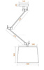 Lampa Wisząca ZAKYNTOS czarny (3550) - ARGON  - żyrandol