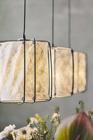 Lampa wisząca CARDINE Nordlux E27 3*60W Papier Biały