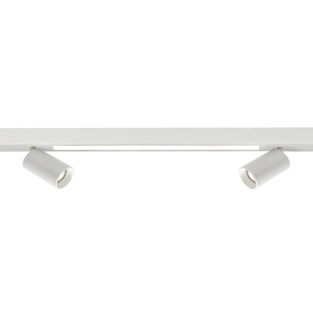 Lampa sufitowa z pilotem Perugia 4xGU10 + 1xLED biała  (LP-0703/4C WH) - Light Prestige