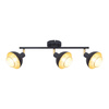 Lampa sufitowa Savio (SPL-27357-3-BK-GD) - Italux