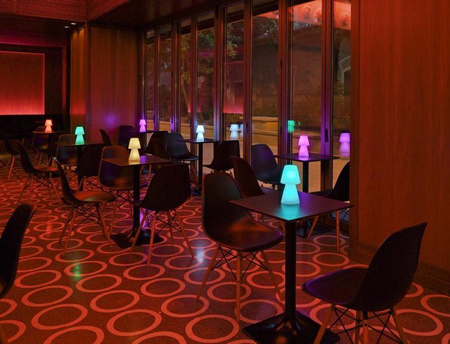 NEW GARDEN lampa LOLA 45 BATTERY biała (LUMLL045WLNW) - New Garden