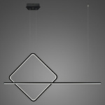 Lampa wisząca LINEA No.4 B 60 cm czarna 3k ściemnialna Altavola Design (LA087/PD2_60_3k_black_dimm) - ALTAVOLA DESIGN