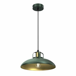 Lampa wisząca FELIX GREEN/GOLD 1 (MLP7709) - Milagro