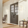 Kinkiet zewnętrzny Beacon Square (KL-BEACON-SQUARE-M-WHT) - Elstead Lighting