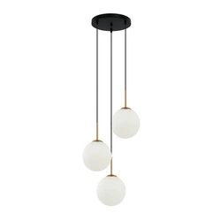 Lampa wisząca Deore  (PND-5578-3S-BRO-BK) - Italux