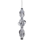 ELVA BLACK  LAMPA WISZĄCA LED 22W (18215) - TK Lighting