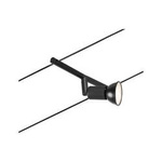 System linkowy spot Salt max1x10W GU5,3 Czarny mat/Chrom 12V DC 60VA twszt/metal (PL94447) - Paulmann