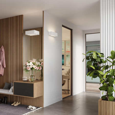 Kinkiet ceramiczny RIGATA biały (SL.1885) - Sollux Lighting