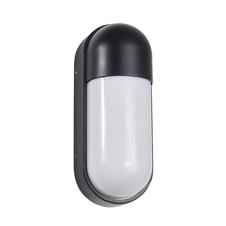 OUTDOOR WALL LIGHT LED 10W 3000K ALUMINIUM BLACK (E318 Zambelis) - Zambelis